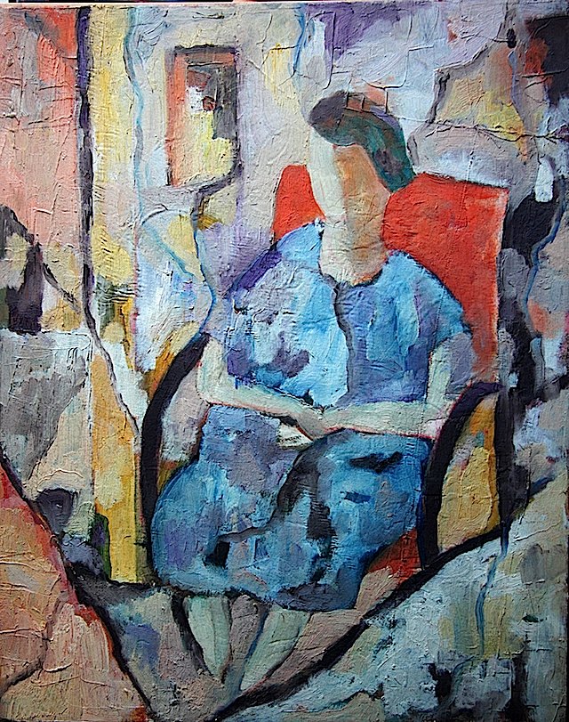 INTERNO - olio su tela - cm.40x50